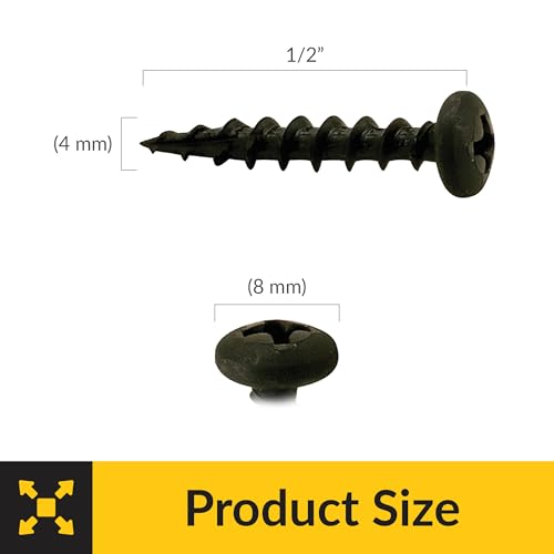 Brixwell SRW216612201 Zip R Screw, Pan Head