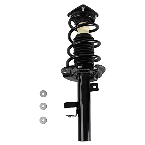 Image of TRQ Front and Rear Suspension Kit Complete Strut & Coil Spring Assembly Shock Absorber Sway Bar Stabilizer Link Compatible with 2013-2018 Ford Focus