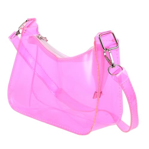 Women's Handbags Tote Bag for Transparent Jelly Ladies Shoulder Gym Woman Clear Purse Bag Messenger