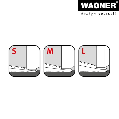 WAGNER Fermaporta 3STOP NERO - Diametro Ø108 x 19