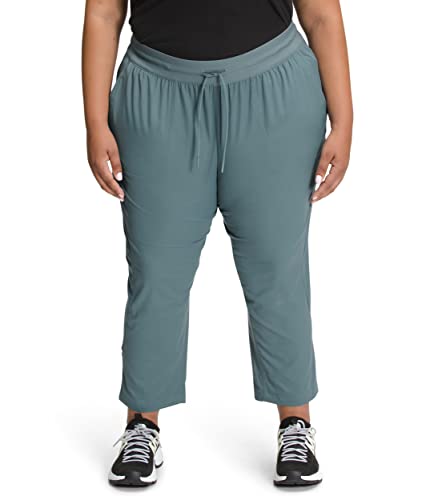 THE NORTH FACE Women's Aphrodite Motion Capri Pants (Standard and Plus Size), Goblin Blue, 3X