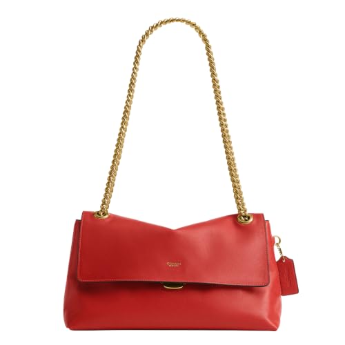 Image of Coach Women's Natural Grain Leather Chelsea Shoulder Bag 30