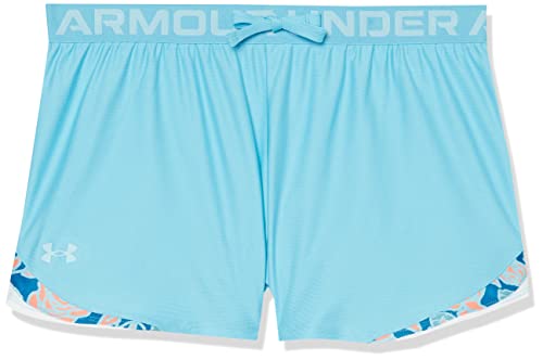 Under Armour Girls' Play Up Tri Color Shorts