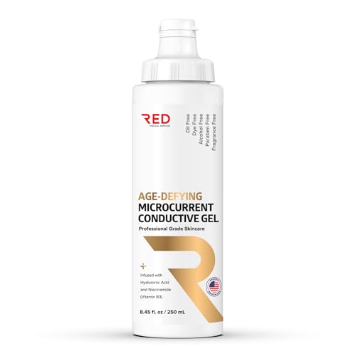 Age-Defying Microcurrent Conductive Gel with Hyaluronic Acid & Ni...
