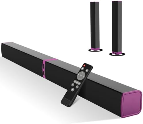 2.0 Barra de Sonido para TV, Barra de Sonido Separable 2 en 1 de ...