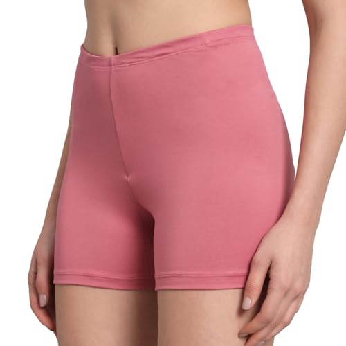 Image of Women's Workout Yoga Athletic Running Dance Gym Shorts High Waist Cheerleader Volleyball Short Pants Old Rose