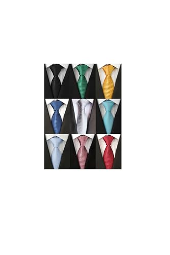 Image of Men's Necktie Classic Tie Woven Jacquard Neck Ties