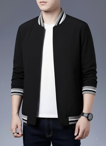 Image of ODDMONKEY Mens Jackets || Jacket For Men || bomber jacket for men || Lightweight Outwear Sportswear Bomber Jacket