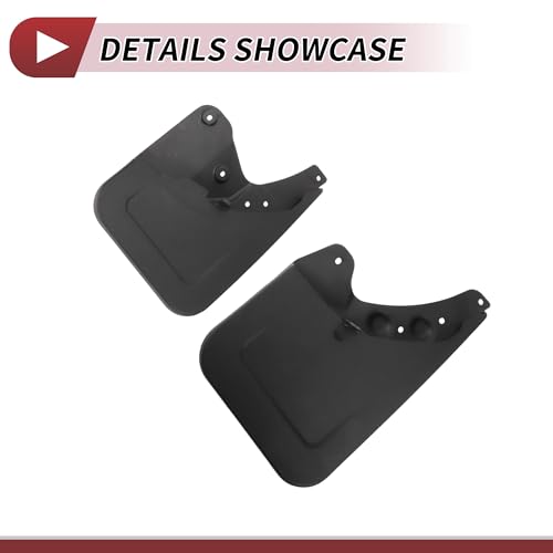 Image of 1 Set Mud Flaps Splash Guards for Toyota Tacoma 2024 Front and Rear Mud Guards W /Mount Accessories