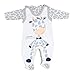 TupTam Baby Mädchen Jungen Strampler mit Langarmshirt Aufdruck Spruch 2 teilig, Farbe: Giraffe, Größe: 62