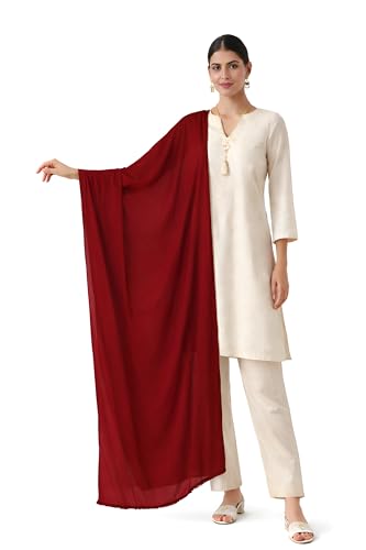 Image of MYRAH Chiffon Solid Casual Daily Use Dupatta For Women's & Girls Length - 2.50 Meter