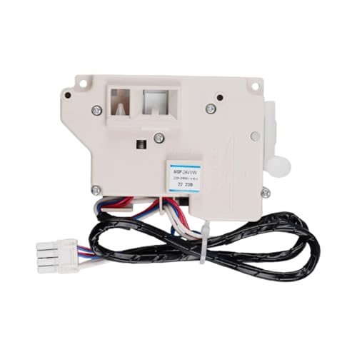 For Interruptor De Puerta De Cerradura De Puerta De Lavadora MSF -17V1/W MSF-22V1/W MSF-24V1/W Accesorios, Fácil Instalación(MSF-24V1)