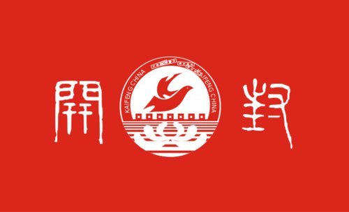 Drapeau Large Kaifeng 90x150cm drapeau paysage 1.35m²