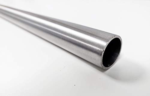 Stainless Steel Round Steel Tube/Pipe- Grade 304 Silver - Various Size - 1M Long !! by TMW Profiles (60 mm)