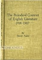 The periodical context of English literature, 1708-1907, 0835700240 Book Cover