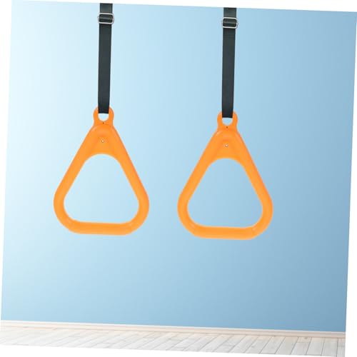 Anillas triangulares de gimnasia 2 piezas con correas ajustables miniatura 4