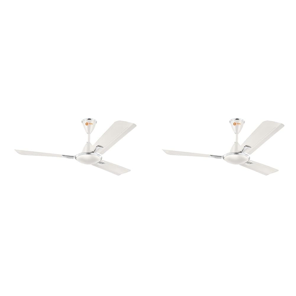 Orient Electric Gratia Antidust| High-Speed Ceiling Fan | Long-Lasting and Decorative | Exceptional Functionality | Aesthetic Design | Warranty (2 years) | (White) (Pack of 2) (B0D81B4KCL) Amazon Price History, Amazon Price Tracker