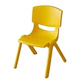 5. Chaises empilables pour un gain de place, parfaites pour les jardins d'enfants, les établissements de formation, les maisons et les rassemblements (lot de 4 chaises).