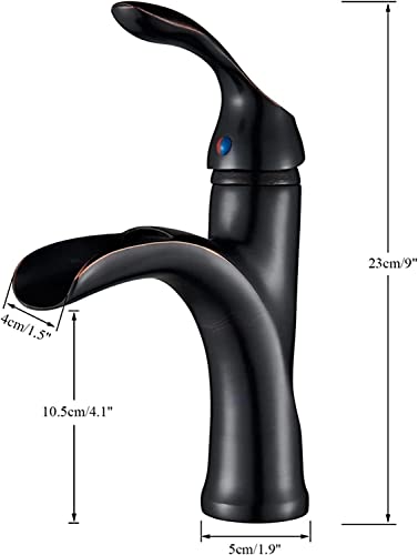 Mitigeur de salle de bain monotrou à commande fluide et jet d'eau doux - 7