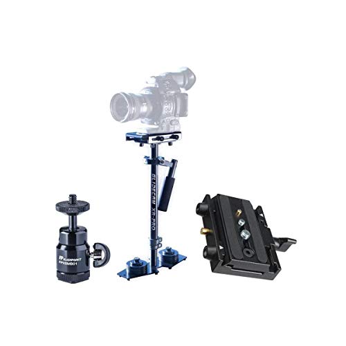 Glidecam XR-PRO Handheld Camera Stabilizer - Bundle with Manfrotto 577 Rapid Connect Adapter Assembly, Mini Ballhead with Cold Shoe
