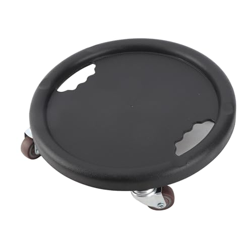 Phefop Disco Deslizante, Twister AB Antideslizante con 4 Rodillos, Control Deslizante Central para Entrenamientos Efectivos en el Gimnasio o en Casa (Black)