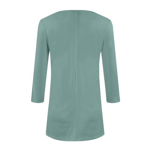 Chemisier chic sans repassage blouse fluide manches 3/4 - 3
