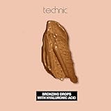 Technic Bronzed Beauty 3-Piece Set – Bronzing Drops, Body Glow Oil & Dual-Ended Brush for Year-Round Radiance - Makeup Gift - Image 3