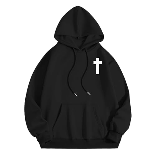 God Loves You Hoodies For Men Christian Faith Jesus Faith Oversized Hooded Sweatshirts Fashion Tunic Pullover Hoodie4