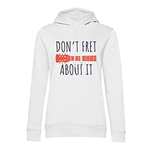 Sweat hoodie guitare Don't Fret cadeau idéal pour musicien