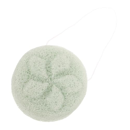 GALPADA Soplo limpiador esponja maquillaje esponja de maquillaje makeup sponge esponjas baño lavar viajar esponja de lavado de cara esponjas faciales para la cara fibra Beige