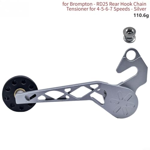 Guide-chaîne argenté Brompton PLine pour des trajets urbains fluides et sans effort - 2
