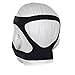 Universal CPAP Mask Headgear Strap for ResMed Mirage Series, Philips Respironics CPAP Mask, with Soft Stretchy Material, Standard - Black (Headgear Only)