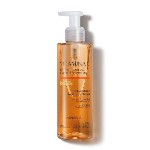 IE{`JI {`bN WF r^~OBOTICARIO BOTIK GEL DE LIMPEZA FACIAL ANTIOXIDANDE VITAMINA C 200g