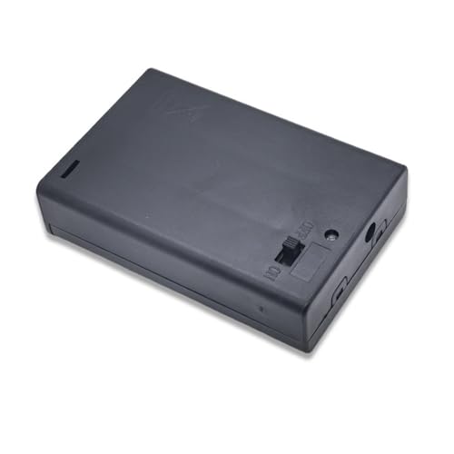 Limtula Caja de batería 3x2A con terminales, Cubierta de Sellado hermético, Soporte de tecnología antiderrames, contenedor de Caja de Suministro de energía Estable