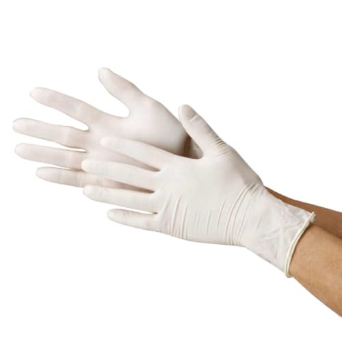 Amazon.co.jp: 川西工業 #2134 ラテックスグローブ 粉無 100枚入 M