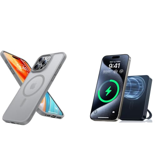 TORRAS Ostand 10,000mAh QI2 Magnetic Battery Pack with Stand & Magnetic Case — Buy Together to Save 15%