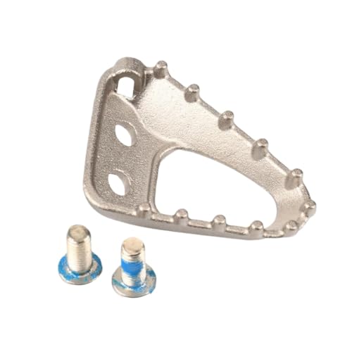 Palanca de Freno de pie de Motocicleta Universal, Placa de Paso Trasera, Punta de Pedal Compatible con Modelos MC EC EX, Pedal de Freno estándar para Motocross