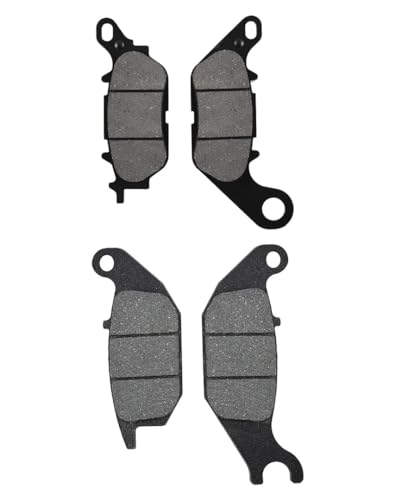 Image of Brake Disc Pad Compatible for (BLACK, Yamaha R15 (V1 & V2) COMBO)