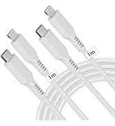 GOPALA USB C to Lightning Cable, iPhone Charger Cable 1M, 2-Pack MFi Certified 20W PD iPhone Fast...