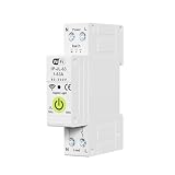 Wodsty Per Tuya Smart Circuit Brker Con Misurazione 63A Lkage Corrente Prottion, Telecomando, Impostazioni di Temperatura Regolabili, Sopra Sotto Tensione Prottion, Bianco