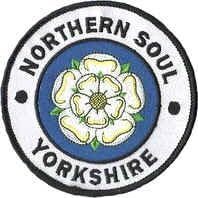 Sew-on Iron-on Embroidered Patch Northern Soul Yorkshire Fist Scooter Ska Badge