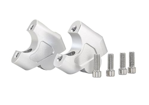 Rehausse de guidon de moto CB 650 R adaptateur ergonomique argent anti-fatigue
