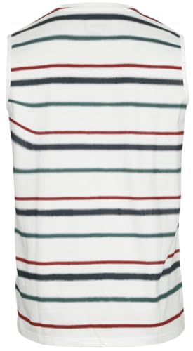 Canotta Di Red By Emp - Striped Vest - S A L - Uomo - Bianco - 4
