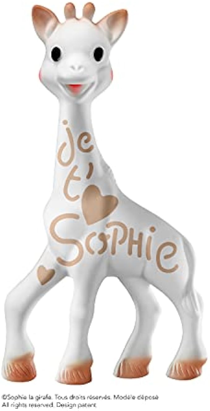 Fanfan The Fawn, Sophie la girafe | Teether Friend to Sophie la girafe | Natural Rubber | Designed for Teething Babies | Awaken All 5 Senses | Easy to Clean | Pack of 1