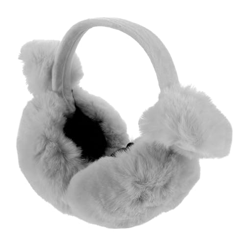 LIFKOME Folding Earmuff for Winter Cat Ear Headband Warm Earmuff for Women Comfortable and Stylish for Cold Weather