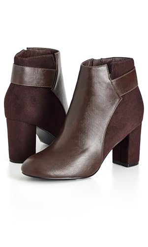 Image of City Chic Wide Fit Jax Ankle Boot