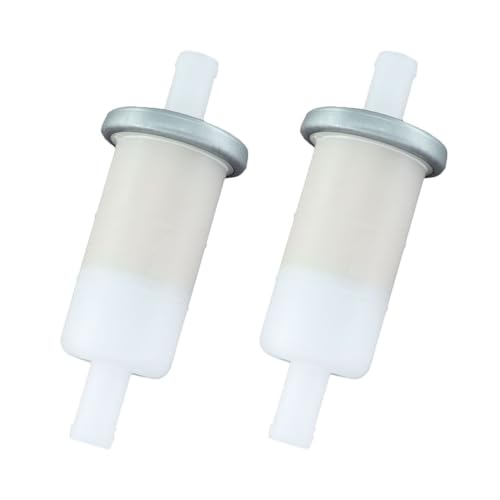 MCHNIC 2x Benzinfilter Kraftstofffilter 11 mm für Honda CBR600 GL1500 NT650 NTV650 ST1100 VFR750 VT1100 VT750 VTX1300 XL1000 XRV750