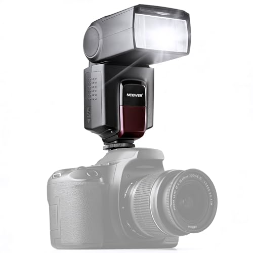 Image of NEEWER TT560 Camera Flash Speedlite Compatible with Canon Sony Nikon Panasonic Fuji DSLR with Universal Single Contact Hot Shoe Mount, Speedlight Compatible with Sony ZV1, NOT for ZV-1F, No TTL