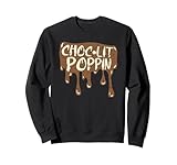 La reina de las chicas negras de Choc-little Poppin Melanin Sudadera
