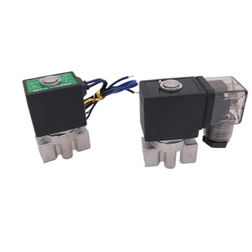 Électrovanne eau 24V CC SPU-04 en inox SUS304 normalement fermée G1/4 - 2